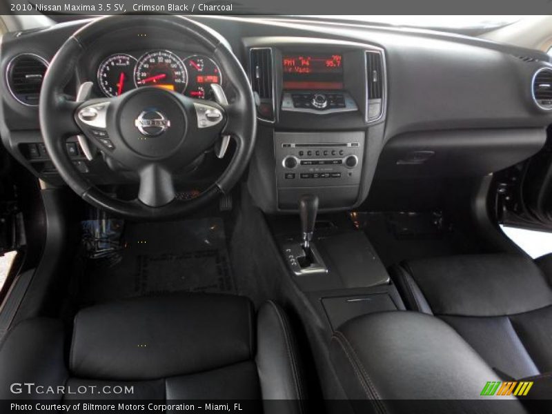 Crimson Black / Charcoal 2010 Nissan Maxima 3.5 SV
