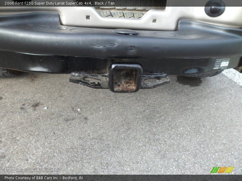 Black / Tan 2006 Ford F250 Super Duty Lariat SuperCab 4x4