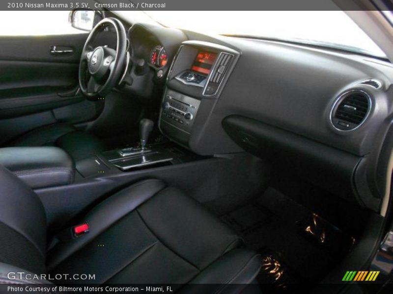 Crimson Black / Charcoal 2010 Nissan Maxima 3.5 SV