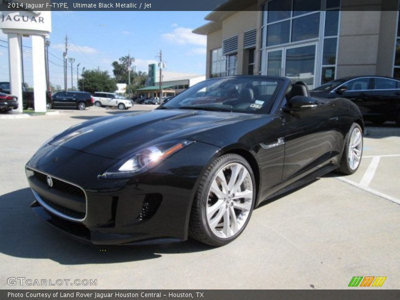 Ultimate Black Metallic / Jet 2014 Jaguar F-TYPE