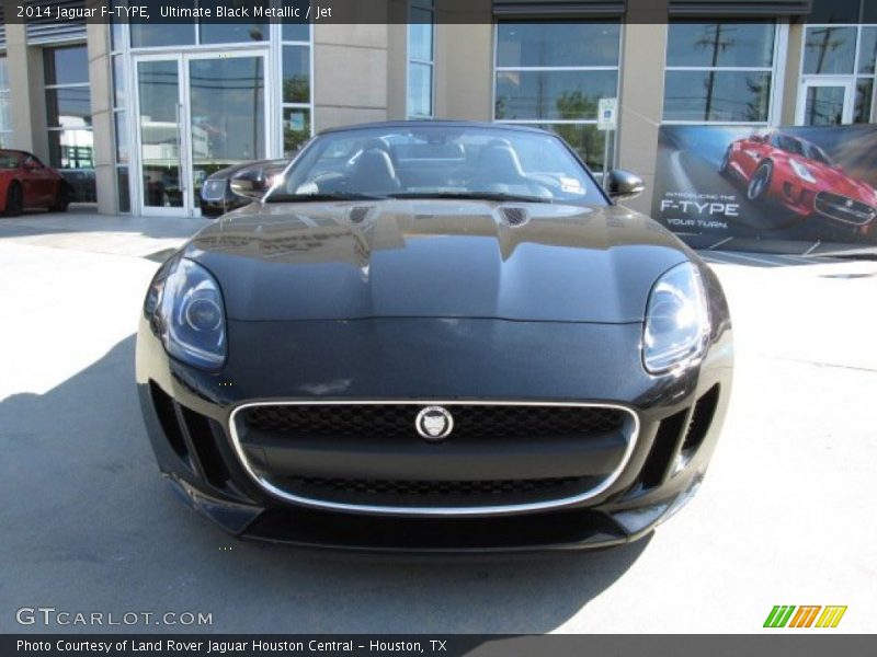 Ultimate Black Metallic / Jet 2014 Jaguar F-TYPE