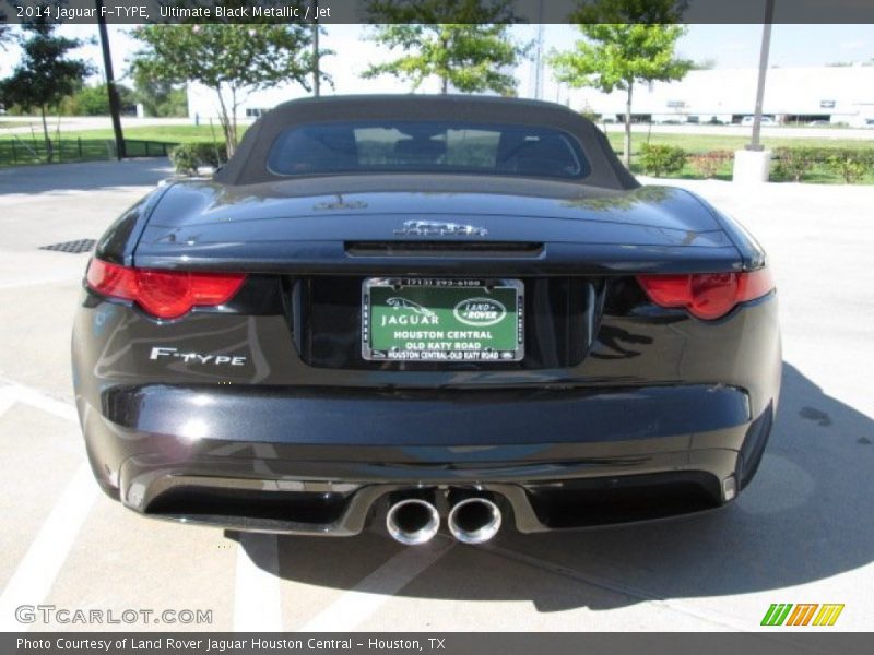 Ultimate Black Metallic / Jet 2014 Jaguar F-TYPE