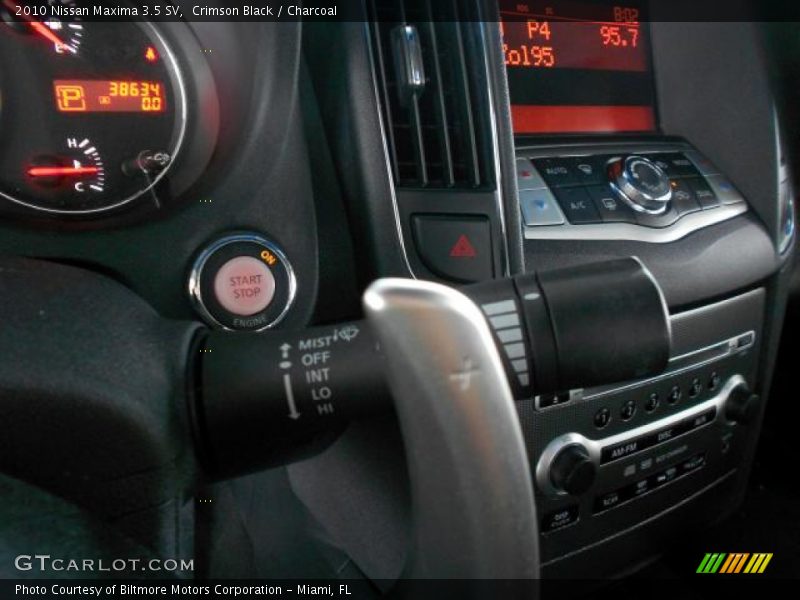 Crimson Black / Charcoal 2010 Nissan Maxima 3.5 SV