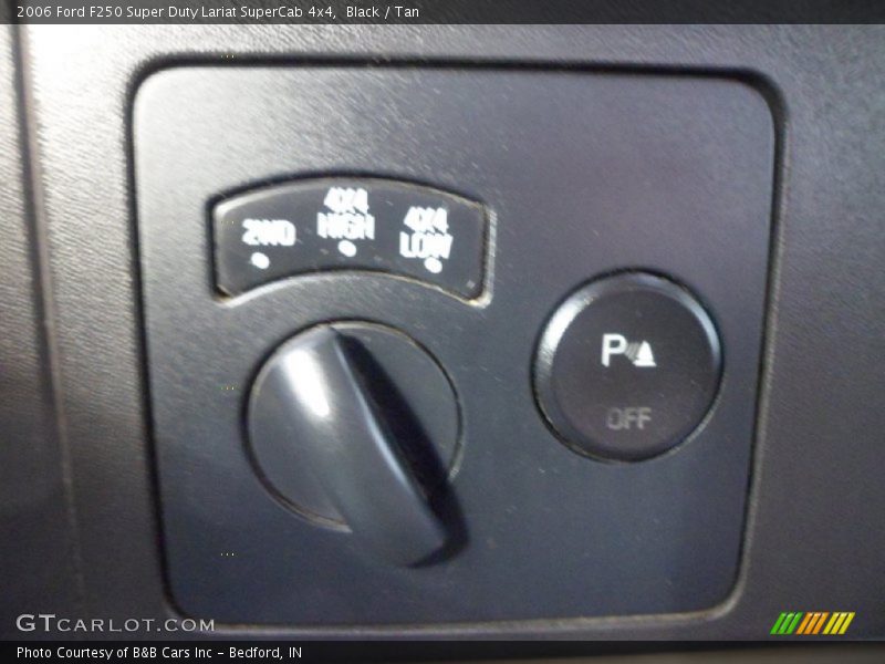 Black / Tan 2006 Ford F250 Super Duty Lariat SuperCab 4x4