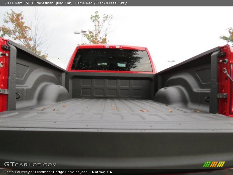 Flame Red / Black/Diesel Gray 2014 Ram 1500 Tradesman Quad Cab