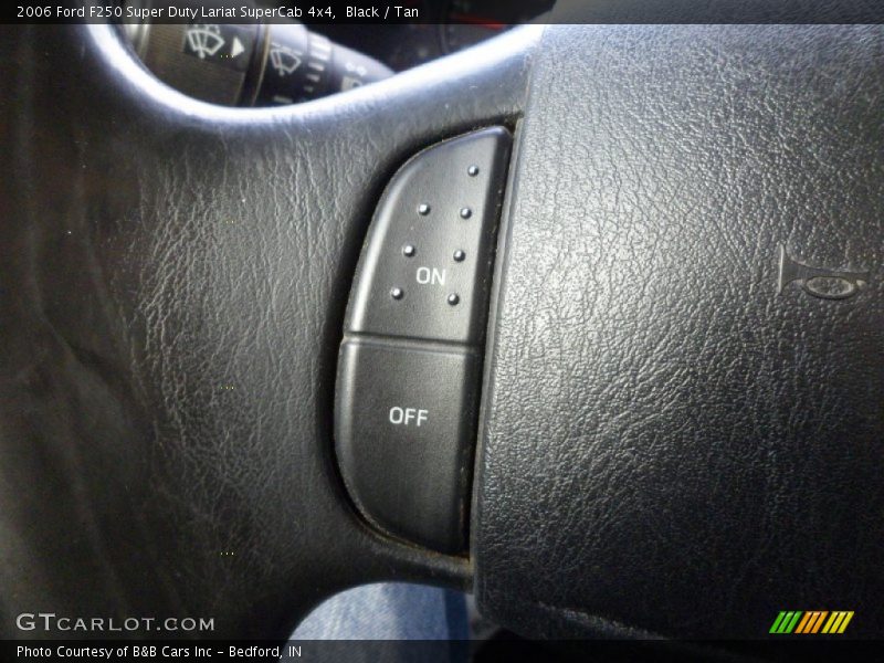 Black / Tan 2006 Ford F250 Super Duty Lariat SuperCab 4x4