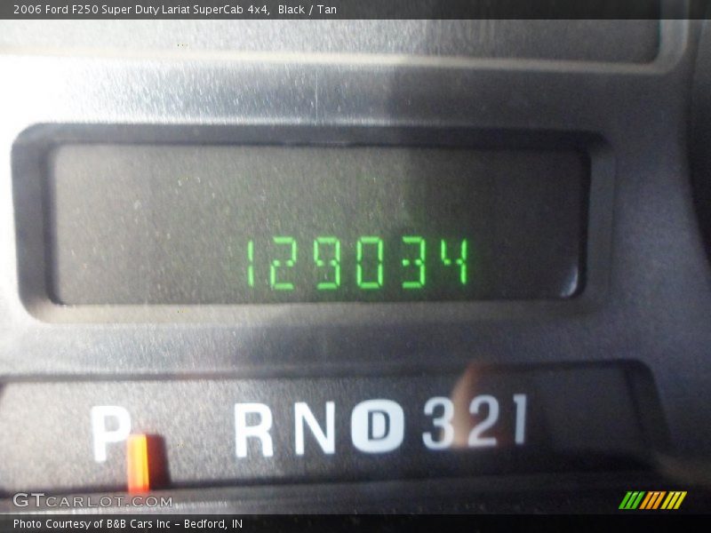 Black / Tan 2006 Ford F250 Super Duty Lariat SuperCab 4x4