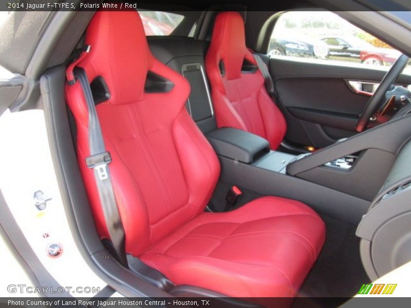 Front Seat of 2014 F-TYPE S