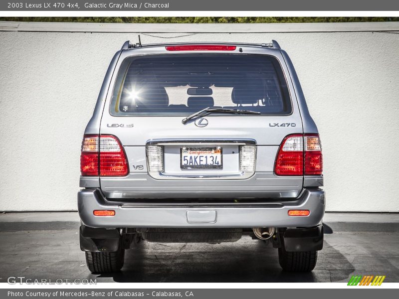 Galactic Gray Mica / Charcoal 2003 Lexus LX 470 4x4