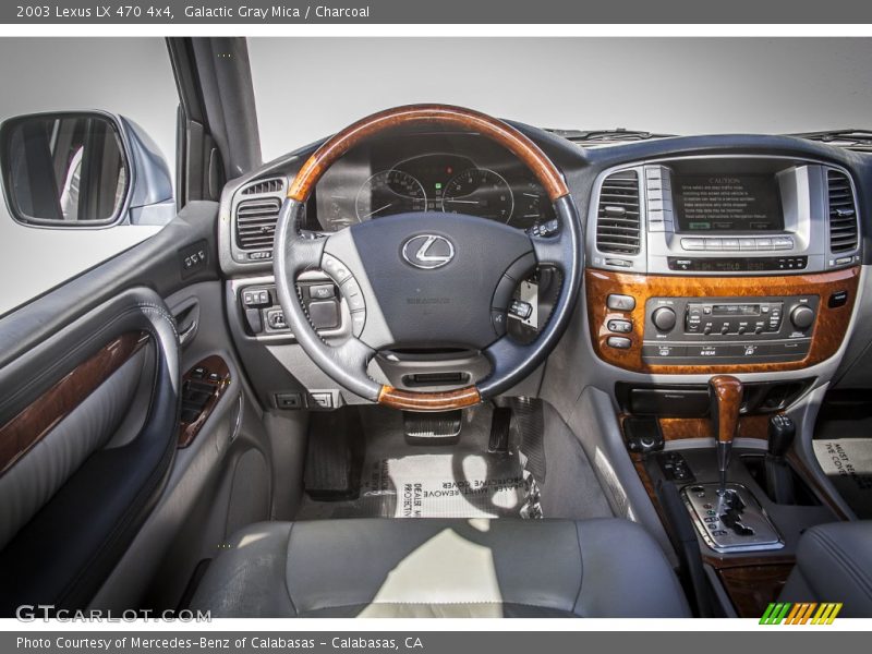 Galactic Gray Mica / Charcoal 2003 Lexus LX 470 4x4