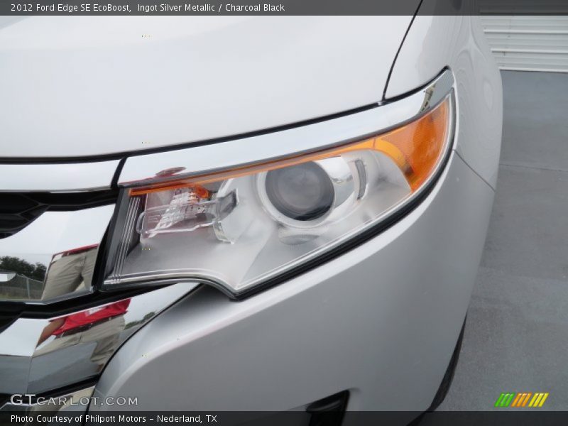 Ingot Silver Metallic / Charcoal Black 2012 Ford Edge SE EcoBoost