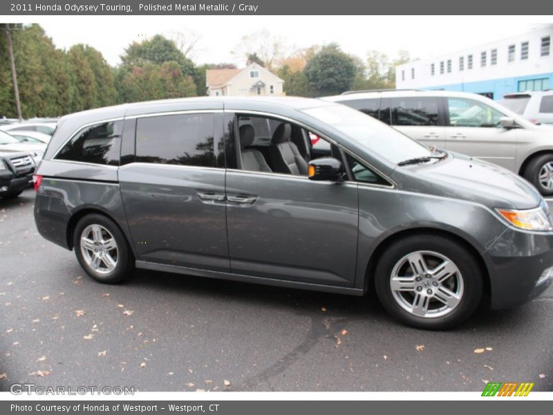 Polished Metal Metallic / Gray 2011 Honda Odyssey Touring