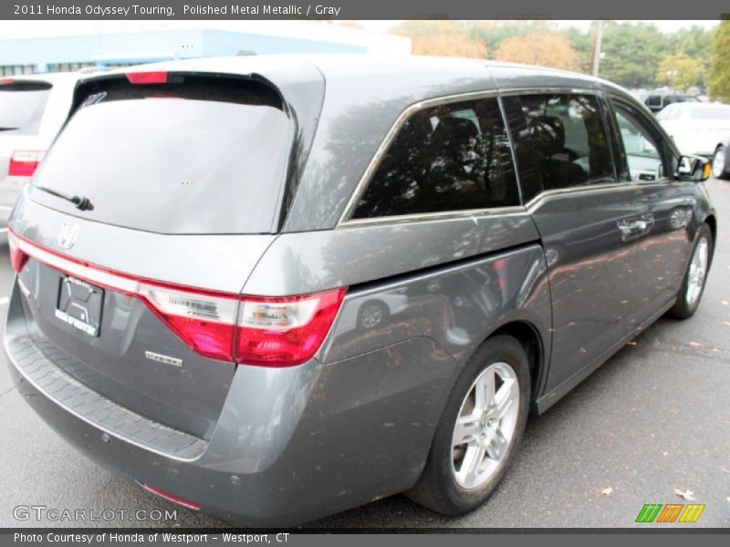 Polished Metal Metallic / Gray 2011 Honda Odyssey Touring