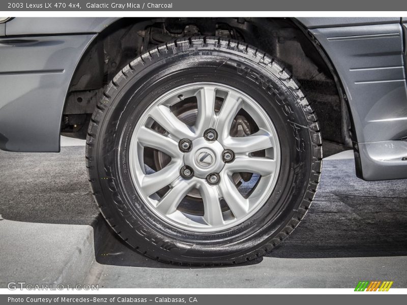 Galactic Gray Mica / Charcoal 2003 Lexus LX 470 4x4