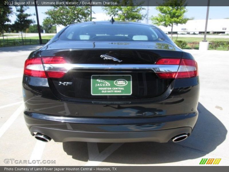 Ultimate Black Metallic / Dove/Warm Charcoal 2013 Jaguar XF I4 T