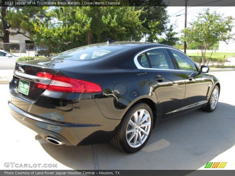 Ultimate Black Metallic / Dove/Warm Charcoal 2013 Jaguar XF I4 T