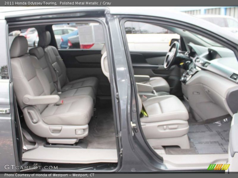 Polished Metal Metallic / Gray 2011 Honda Odyssey Touring