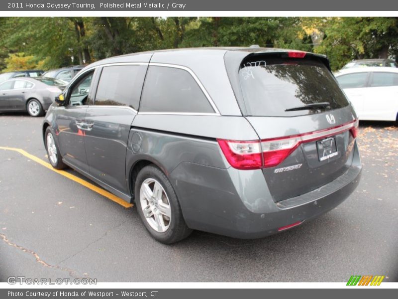 Polished Metal Metallic / Gray 2011 Honda Odyssey Touring