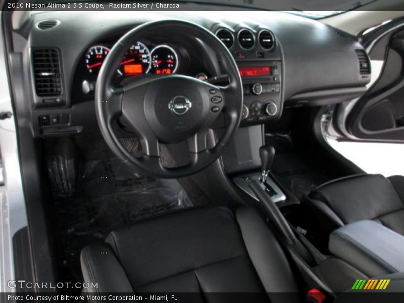 Radiant Silver / Charcoal 2010 Nissan Altima 2.5 S Coupe