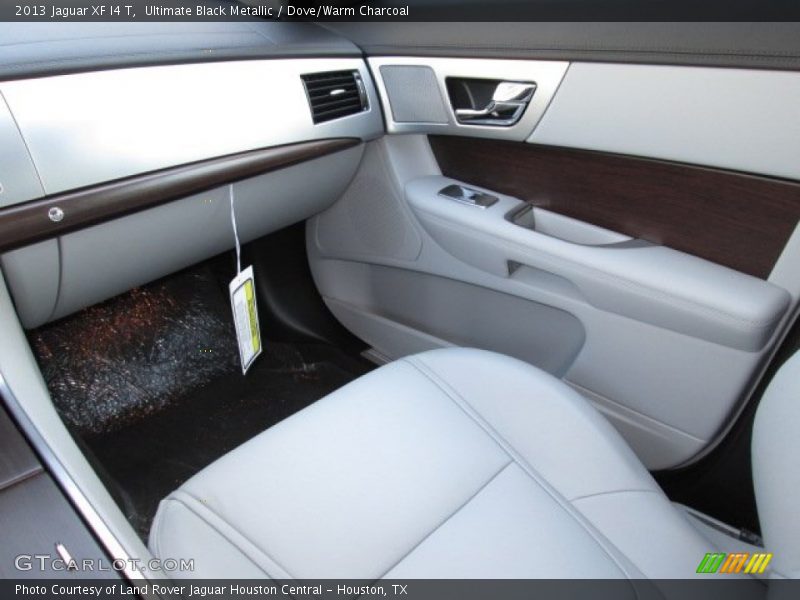 Ultimate Black Metallic / Dove/Warm Charcoal 2013 Jaguar XF I4 T