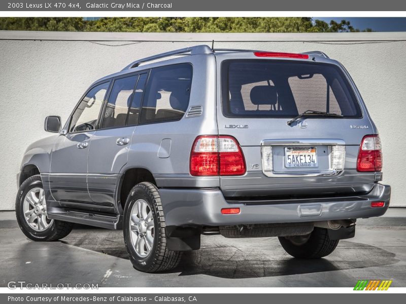 Galactic Gray Mica / Charcoal 2003 Lexus LX 470 4x4