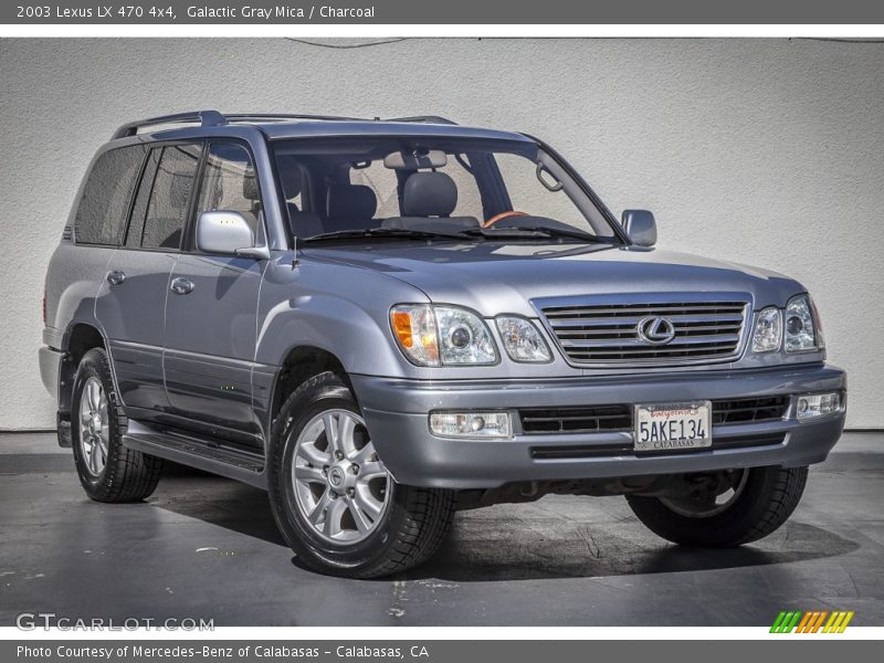 Galactic Gray Mica / Charcoal 2003 Lexus LX 470 4x4
