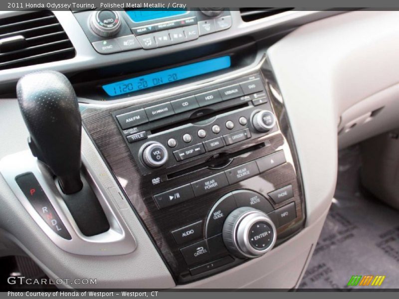 Polished Metal Metallic / Gray 2011 Honda Odyssey Touring