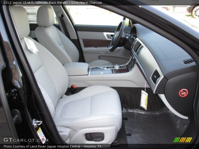 Ultimate Black Metallic / Dove/Warm Charcoal 2013 Jaguar XF I4 T