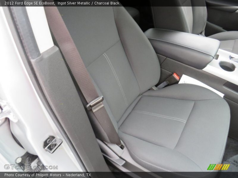 Ingot Silver Metallic / Charcoal Black 2012 Ford Edge SE EcoBoost