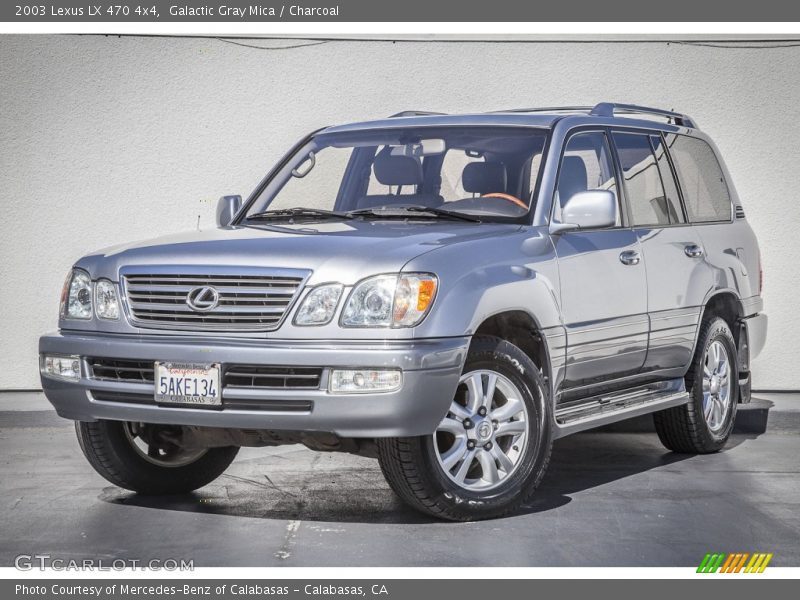 Galactic Gray Mica / Charcoal 2003 Lexus LX 470 4x4