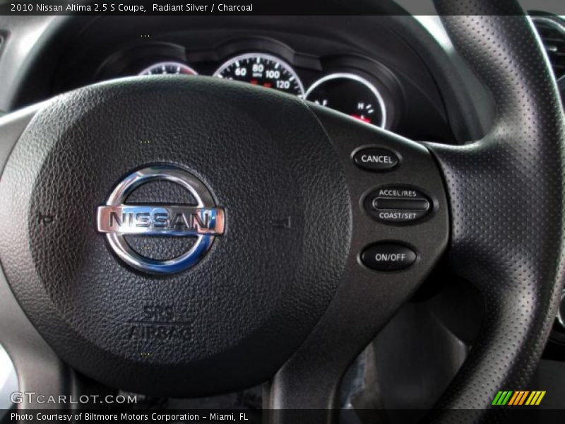 Radiant Silver / Charcoal 2010 Nissan Altima 2.5 S Coupe