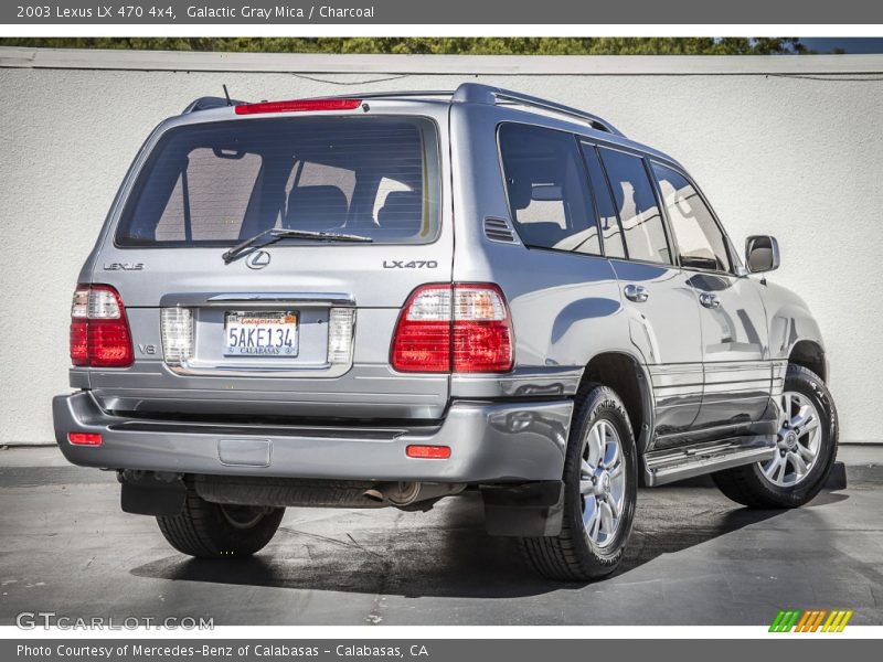 Galactic Gray Mica / Charcoal 2003 Lexus LX 470 4x4