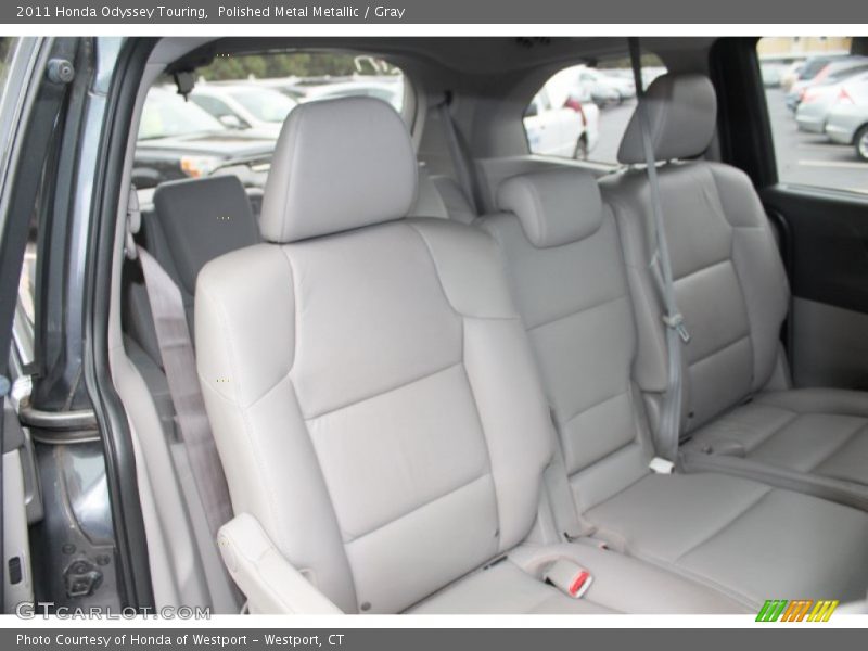 Polished Metal Metallic / Gray 2011 Honda Odyssey Touring