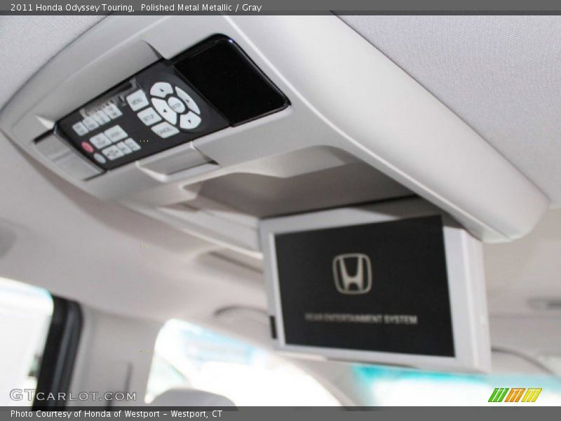 Polished Metal Metallic / Gray 2011 Honda Odyssey Touring