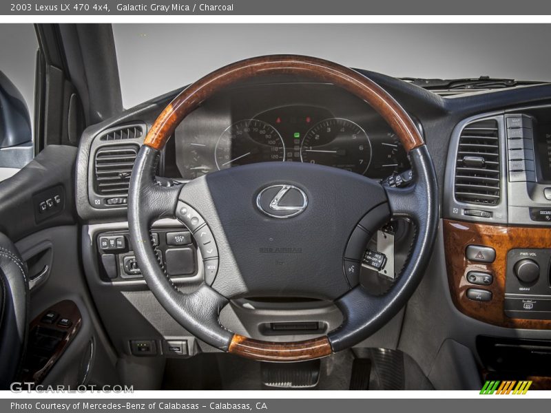 Galactic Gray Mica / Charcoal 2003 Lexus LX 470 4x4