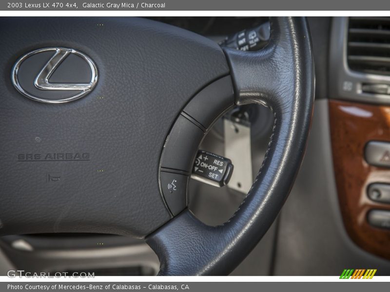 Galactic Gray Mica / Charcoal 2003 Lexus LX 470 4x4