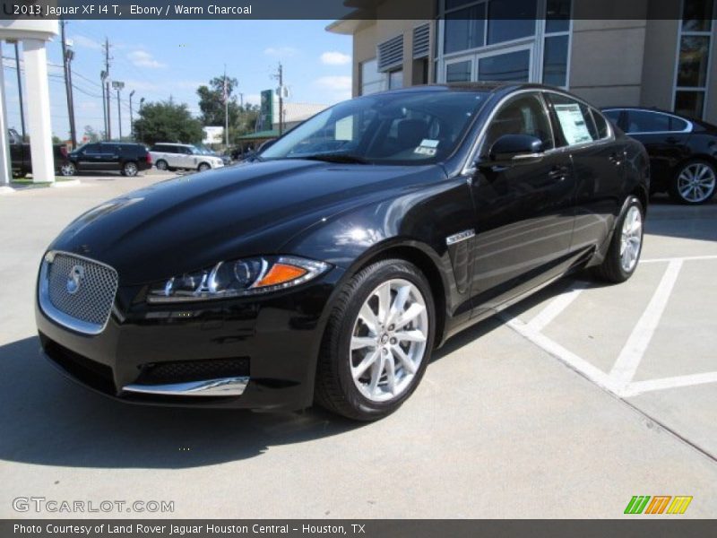 Ebony / Warm Charcoal 2013 Jaguar XF I4 T