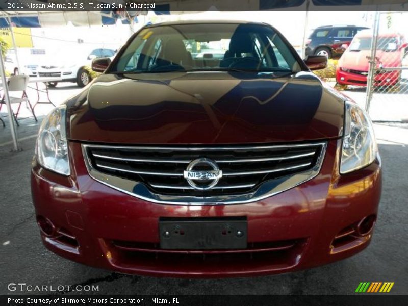 Tuscan Sun / Charcoal 2011 Nissan Altima 2.5 S