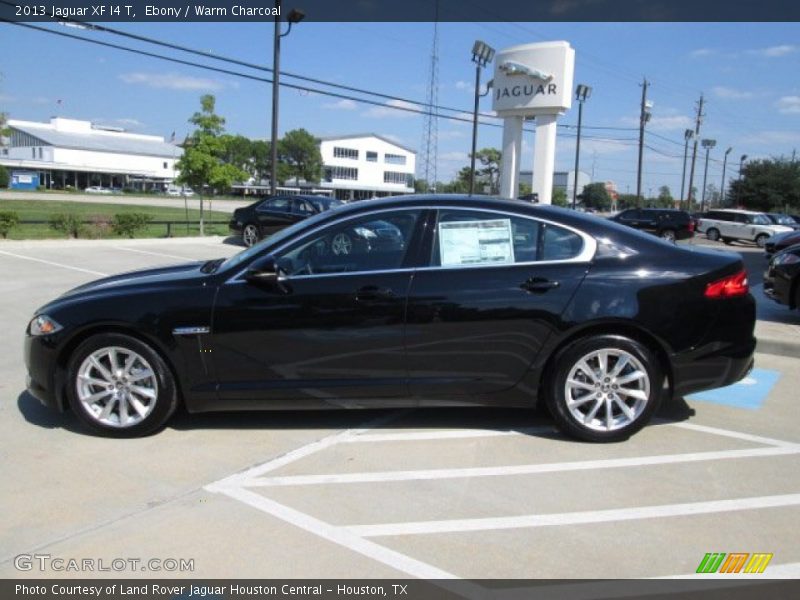Ebony / Warm Charcoal 2013 Jaguar XF I4 T