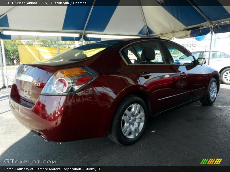 Tuscan Sun / Charcoal 2011 Nissan Altima 2.5 S