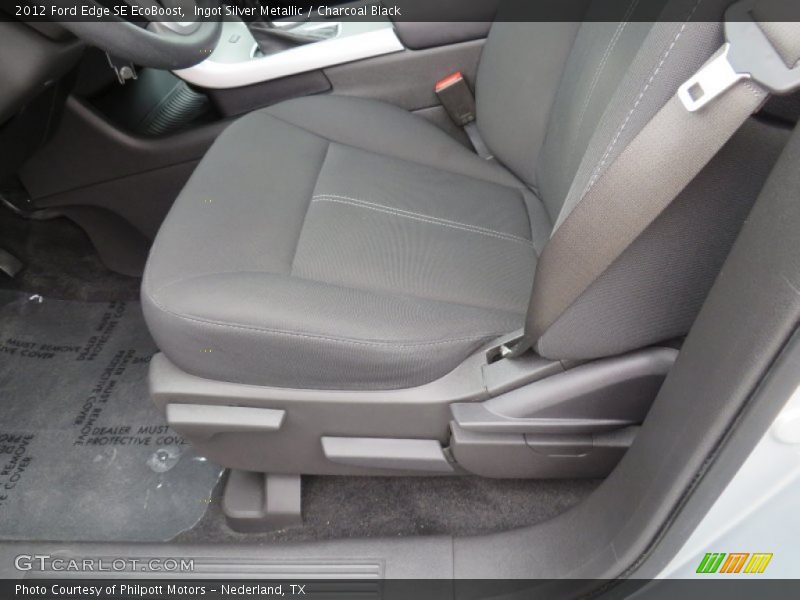 Ingot Silver Metallic / Charcoal Black 2012 Ford Edge SE EcoBoost