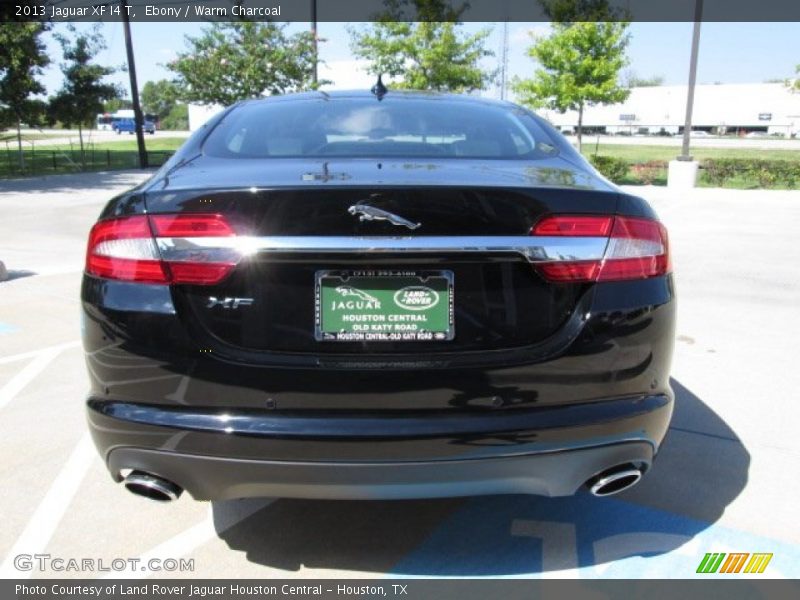 Ebony / Warm Charcoal 2013 Jaguar XF I4 T