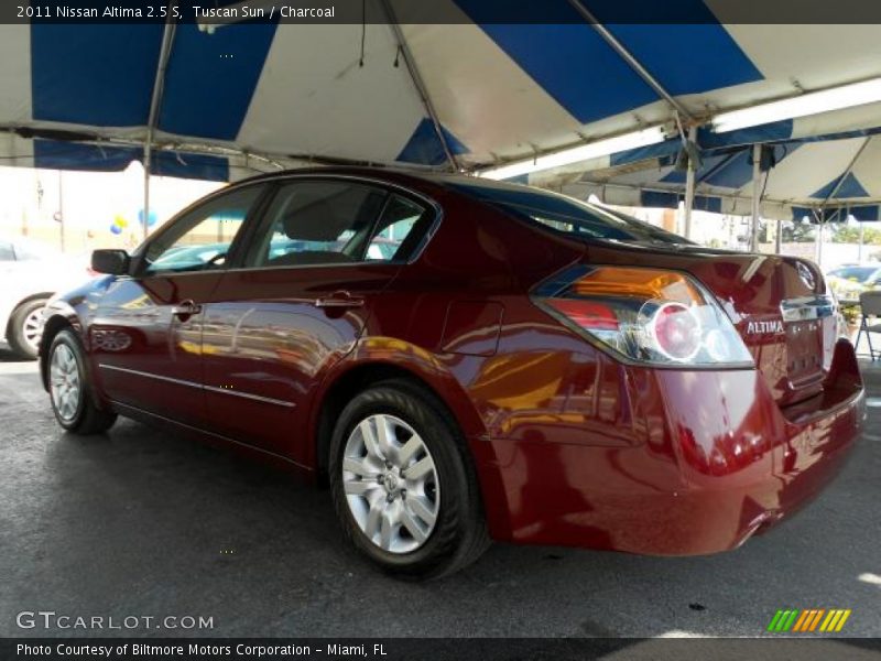 Tuscan Sun / Charcoal 2011 Nissan Altima 2.5 S