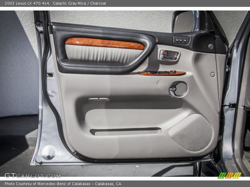 Galactic Gray Mica / Charcoal 2003 Lexus LX 470 4x4