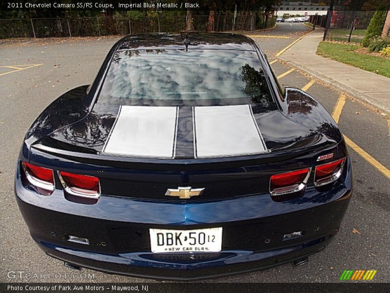 Imperial Blue Metallic / Black 2011 Chevrolet Camaro SS/RS Coupe