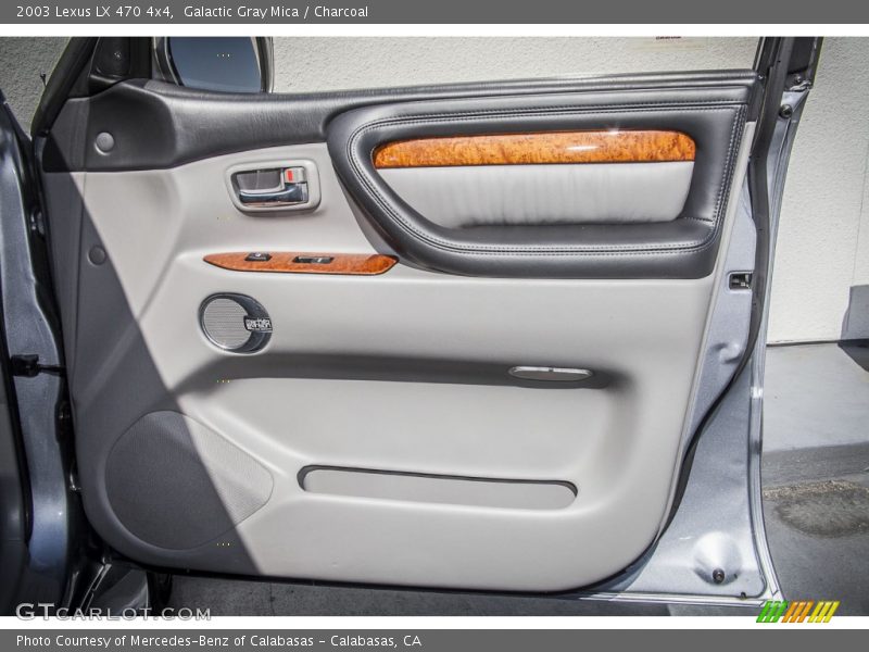 Galactic Gray Mica / Charcoal 2003 Lexus LX 470 4x4