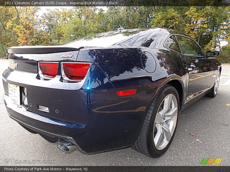 Imperial Blue Metallic / Black 2011 Chevrolet Camaro SS/RS Coupe