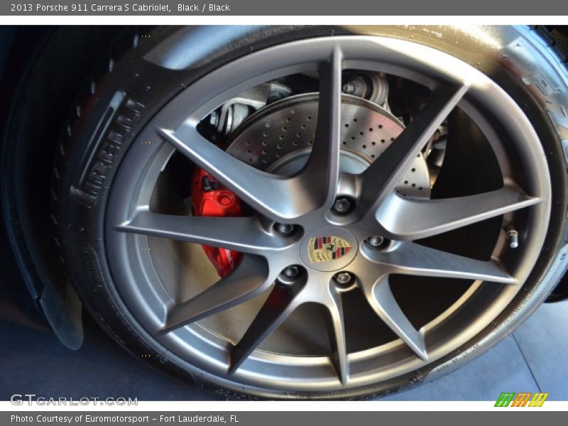 Black / Black 2013 Porsche 911 Carrera S Cabriolet