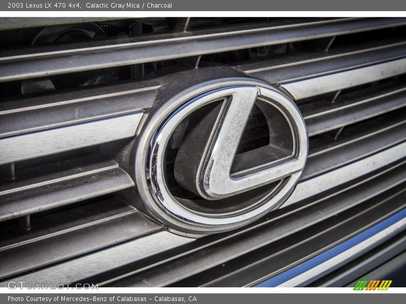 Galactic Gray Mica / Charcoal 2003 Lexus LX 470 4x4
