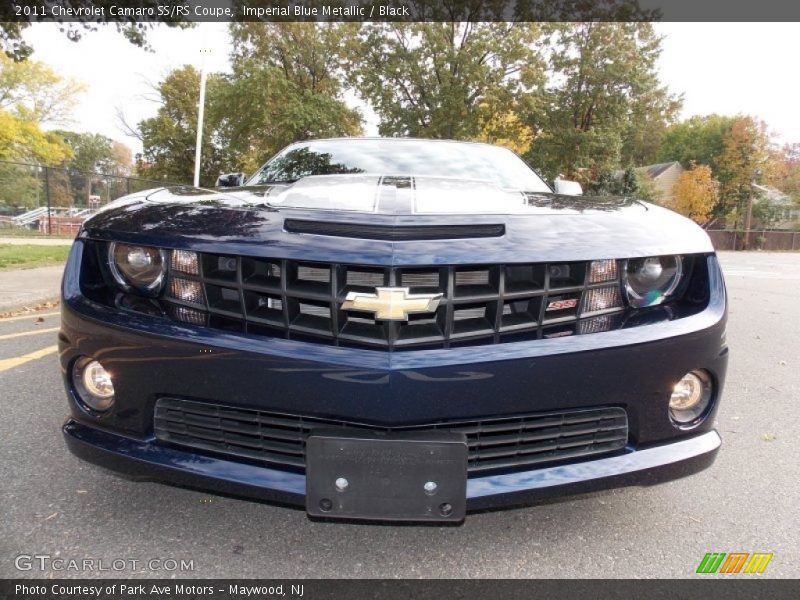 Imperial Blue Metallic / Black 2011 Chevrolet Camaro SS/RS Coupe